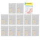 thumbnail image 2 of Protector 12 Piezas Pegatinas de Tacón en Gel Multifuncional Desgastion Resistente Alivio de Dolor de Dolor Adhesivo Para Mujeres Mujeres Mujeres, 2 of 7