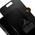 thumbnail image 3 of Cleveland Browns iPhone Privacy Glass Screen Protector, 3 of 4