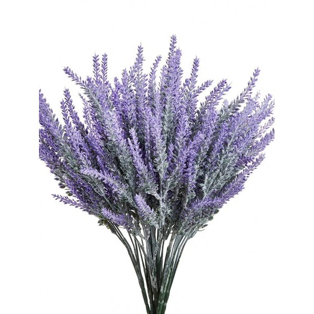 1pc Artificial Lavender Bouquet For Outdoor Garden Birthday Party Wedding Arrangement, Living Room, Wedding Bouquet, Etc.