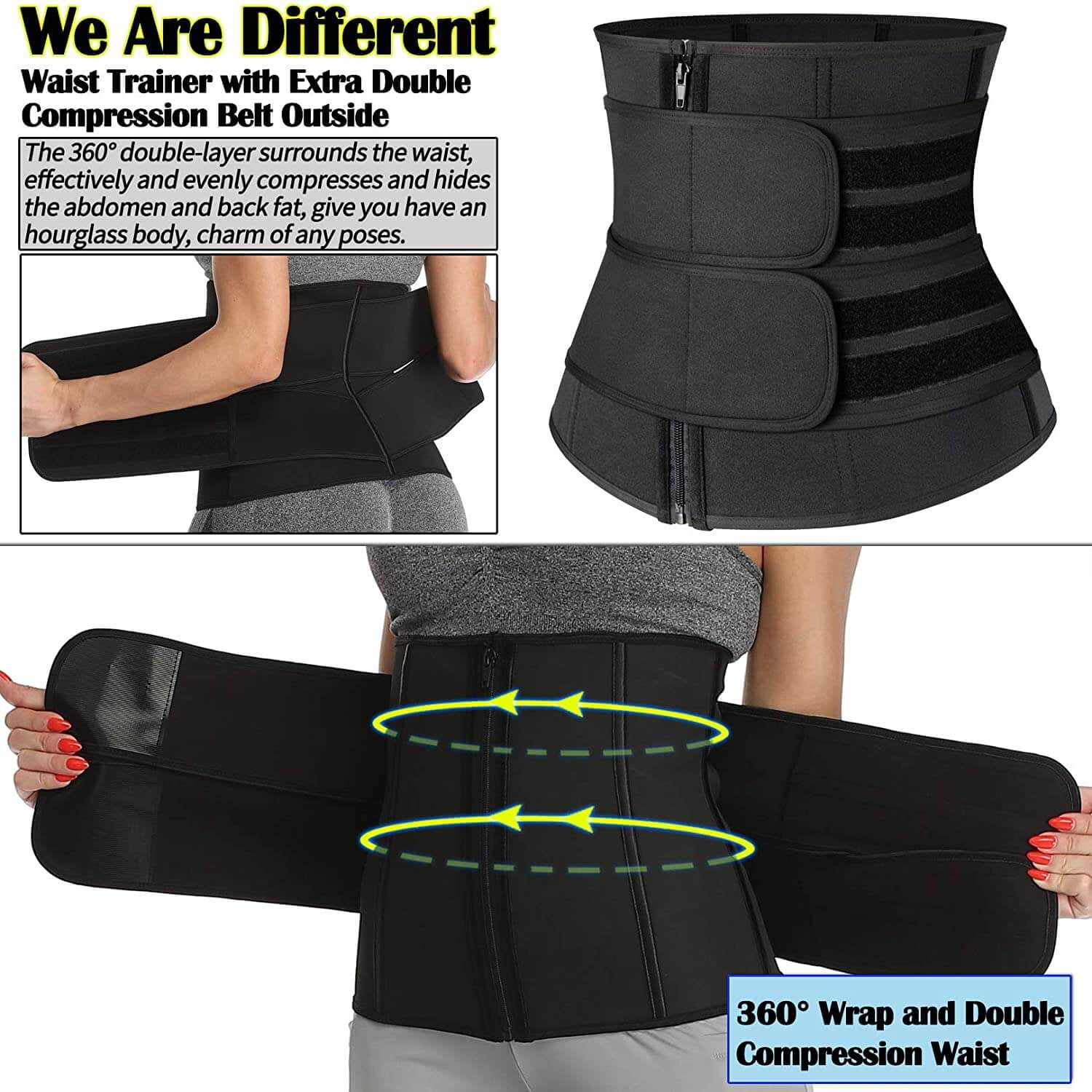 Vaslanda Neoprene Sauna Waist Trainer Women s Weight Loss Corset in Dominican Republic at DOP 2019 Rating 5