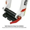 Kinaerty Bike Rack Carrier Fork Mount Heavy Duty Aluminum Alloy Quick