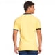 thumbnail image 3 of Playera Hombre Manga Corta Amarillo Detalle Cuello Negro amarillo G Incógnita 770201, 3 of 5