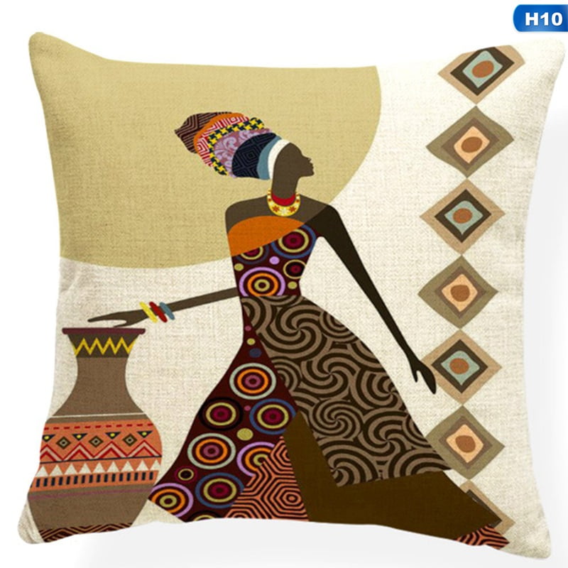 modern african pillows