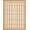 Brown Tan Cream, Pattern 4, variant on ODIKA 2'x3' Washable Accent Rug Waffle Textured Boho Stripe Distressed Checkered Durable Door for Bedroom, Nursery, RV, Pet Friendly, Bedside Mat