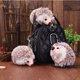 thumbnail image 2 of Llavero de peluche de erizo, accesorio de moda, pinzas para mochila de 3,93 pulgadas, para cumpleaños de Navidad para adultos, 2 of 5