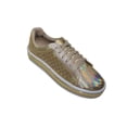 thumbnail image 1 of TENIS PLATAFORMA CASUAL LEON MUJER ORO NAPA LASER 7246 LEON 7246p, 1 of 3