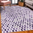 thumbnail image 3 of Geometric Decorative Rug, Abstract ZigZag Hexagon Vivid and Dark Color Hue Tone Intensity Art Print, Quality Carpet for Bedroom Dorm and Living Room, 6 Sizes, Blue Violet, by Ambesonne, 3 of 4