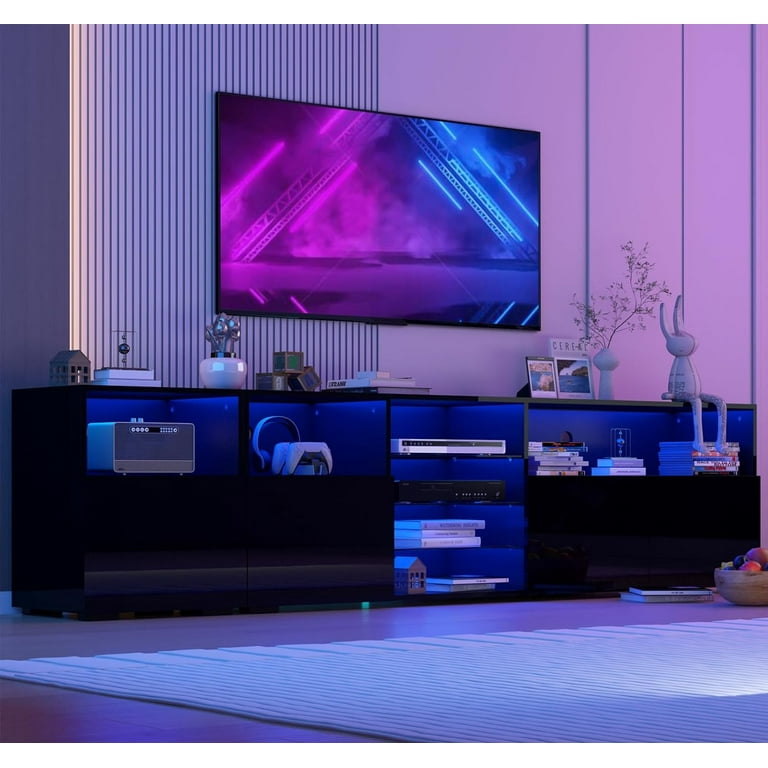 美品 FH78/LD W11 i7 8G 3TB TV BD Office 即 ChVans High Glossy Modern LED TV Stand for 80/85inch, 44-Key
