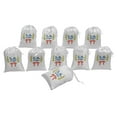 thumbnail image 4 of Darling Souvenir White Tis The Season Christmas Party Supplies Favor Bags&nbsp;Jewelry&nbsp;Pouches 15 Pieces, 4 of 5