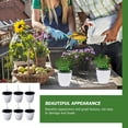thumbnail image 3 of SHISUYAN 6 Sets Wall-mounted Resin Automatic Suction Flower Pot Hydroponics Flower Container, 3 of 9