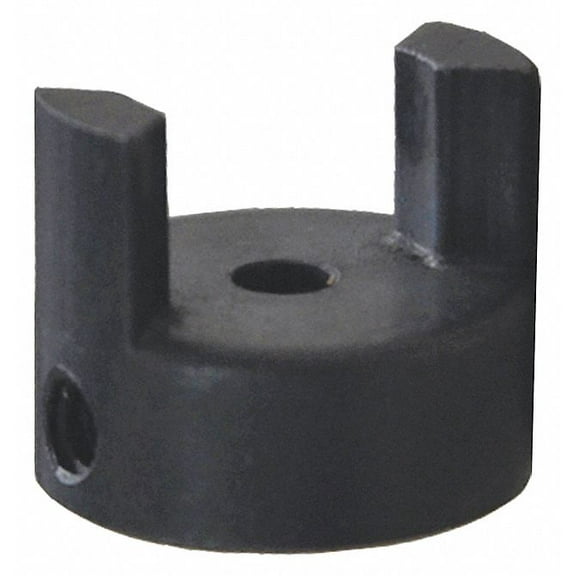 L050 Size 7/16" Sintered Iron Jaw Coupling Hub, Keyway Size: None