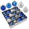thumbnail image 2 of SCNOR 16 Piece Christmas Ball Ornaments Set, Xmas Tree Decorations, Holiday Gift Pack for Christmas Tree, 2 of 8