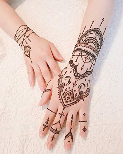Henna mehndi tattoo small | Simple henna tattoo, Henna inspired tattoos,  Small henna tattoos