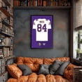thumbnail image 2 of Randy Moss Minnesota Vikings Framed 27" x 39" Retired Jersey Art Print, 2 of 3