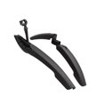 thumbnail image 2 of Eigraketly Guardabarros para bicicleta de 2 piezas, instalación práctica, accesorios para ciclismo, marco resistente, mano de obra, tablero de tierra, Ciclismo Negro/con Lámpara Eigraketly OD026611-01, 2 of 6
