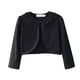 thumbnail image 1 of Gibobby Playera Térmica Para Niñas Cárdigan de princesa para niños, encaje para niñas, encogimiento de hombros, Tops pequeños, ropa para bebés, Bolero, Tops para niñas （Negro， 8-9 Años), 1 of 5