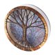 thumbnail image 1 of Shamanic drum, Siberian drum, spiritual music, handmade shamanic drum with stick, home decor, 1 of 4