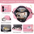 thumbnail image 3 of Gynky Travel Duffle Bag Set 2 Pack Weekender Bags for Women with Shoe Compartment Carry On Overnight Gym Duffel Bags with Wet Pocket Hospital Bags for Labor and Delivery, 3 of 8
