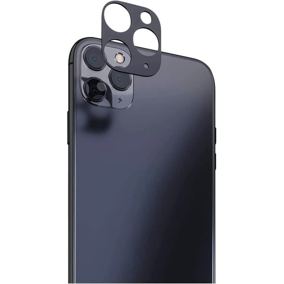 Tempered Glass Camera Lens Protector and Cover for iPhone 11 Pro/iPhone 11 Pro Max (NOT 11) with Drop and Scratch Protection, AntiFingerprint, Easy Install and High Clarity [CaseFriendly]