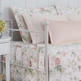 thumbnail image 4 of Laura Ashley - Juego de cama ligera con fundas y funda de almohada a juego, decoración del hogar para todas las estaciones (sofá cama rosa floral), 4 of 5