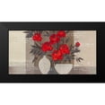 thumbnail image 2 of Christina 14x9 Black Modern Framed Museum Art Print Titled - Crimson Beauty I, 2 of 5