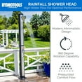 thumbnail image 5 of Swimline HydroTools Niagara Rainfall 7 Foot Adjustable Outdoor Solar Shower, 5 of 8