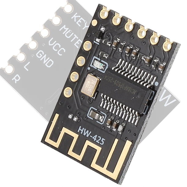 Módulo De Audio Inalámbrico, Módulo De Audio De Transmisión BT 4.2 Material Premium De Baja Pérdida Para Electrónica Para El Hogar Para Bricolaje