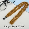 thumbnail image 4 of Unique Bargains 1 Pc Eyeglass Chain Glasses Chain Dopamine Color Pattern 70cm L Amber, 4 of 5
