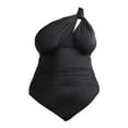 thumbnail image 4 of Sofia by Sofia Vergara Women's and Women's Plus One Shoulder Keyhole One Piece Swimsuit, Sizes XS-3X, 4 of 4