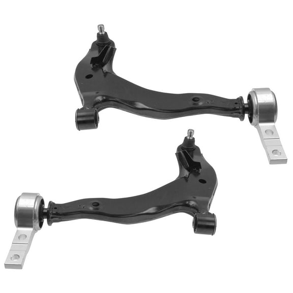 TRQ Front Lower Control Arms w/ Ball Joints Left & Right Pair for 03-07 Murano PSA62183