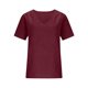 thumbnail image 2 of TaTaai Linen Loose Women's Casual Fashion Short Sleeve Top, Breathable Soft Solid Color, for Spring Daily Leisure Outfits Gift, 2 of 6