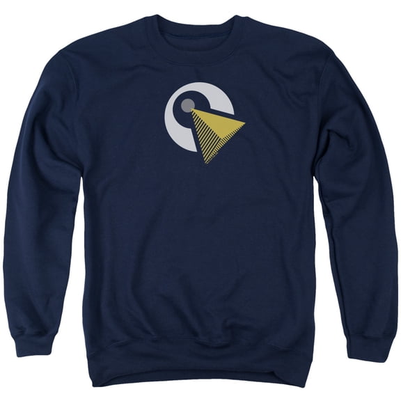Star Trek Discovery Vulcan Logo Adult Crewneck Sweatshirt Navy