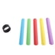 thumbnail image 4 of EeaseMX 6 pulseras de silicona de colores arcoíris para fiestas infantiles (colores aleatorios), 4 of 7