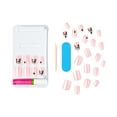 thumbnail image 3 of KISS Voguish Fantasy, Press On Nails, Memory of Us, Pink, Short Squoval, 28 Count, 3 of 7