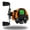 Orange, variant on 7.2:1 Bite Alarm Digital Fishing Baitcasting Reel Line Counter Depth Position