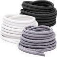 thumbnail image 1 of Round Shoelaces [3 Pairs] For Shoes, Sneakers or Booties - Thickness: 4mm Diameter, 1 of 5