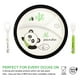 thumbnail image 5 of Juego de vajilla de bambú para niños pequeños Qshare con plato, cuenco, taza y cubiertos, 5 of 7