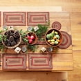 thumbnail image 3 of Homespice - Cider Barn Round Placemats of Jute, Perfect Set of Round Woven Placemats to Use as Dining Placemats - Reversible, Easy Clean, Absorbs Spills - Premium Round Placemats Set of 2, 15 Inches, 3 of 7