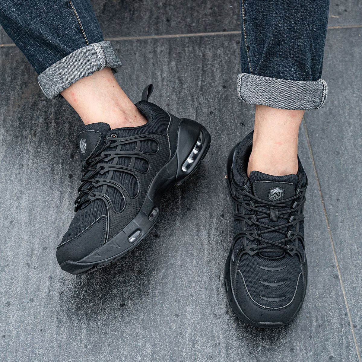 Larnmern Men's Non-Slip Work Shoes With Air Cushion photo 4