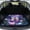 Galaxy Butterfly Flower, variant on FOR U DESIGNS Pink Highland Cattle Flower Print Car Trunk Mat Universal Durable Protection Non-Slip Cargo Liner All Weather Stylish Rear Trunk Liner for Most Car Models
