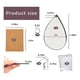 thumbnail image 2 of 70pcs Sublimation Earring Blanks Bulk Double-Sided MDF Wood Blank Sublimation Earring for Sublimation Earrings Printing, 2 of 5