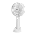thumbnail image 2 of TERGAYEE Super Mini Handheld Fan,Small Personal Portable Fan with Removable Base,USB Rechargeable Battery Operated Hand Held Fan for Women Men Kids Indoor,Outdoor, 2 of 3