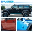 thumbnail image 4 of Juego de bisagras de puerta Unique Bargains No.55395385AC/55395384AC para Jeep Wrangler JK 2007-2018 negro, 4 of 7