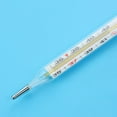 Medical Mercurial Glass Thermometer Large Screen Clinical Measuring