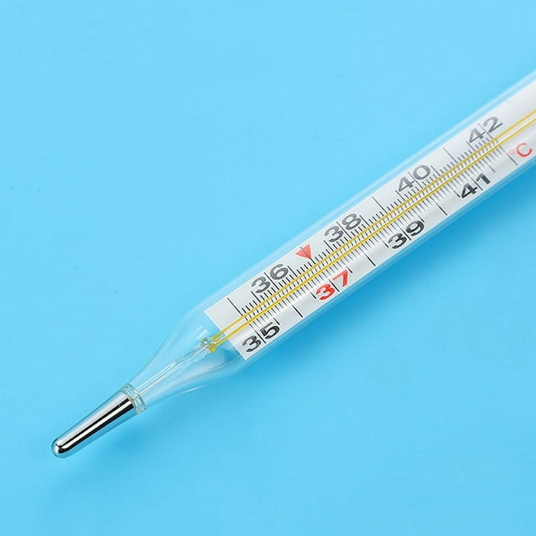Glass best sale medical thermometer