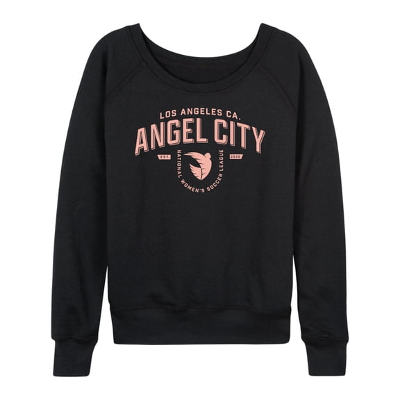 NWSL - Angel City Industrial - Women's French Terry Long Sleeve T-shirt