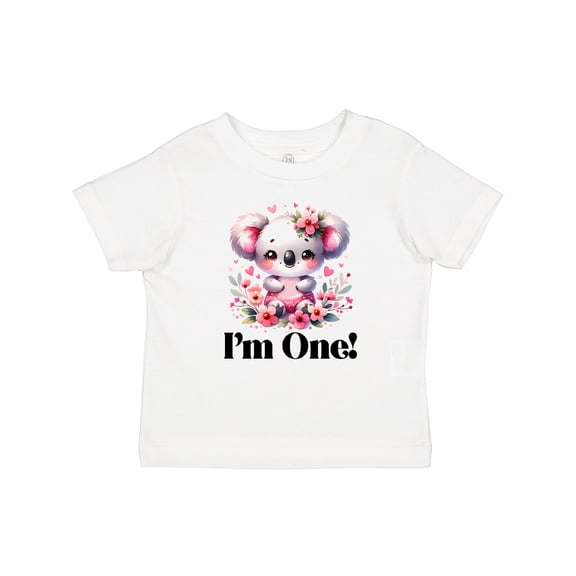 Inktastic Babys First Birthday Koala Daughter Girls Baby T-Shirt
