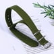 thumbnail image 3 of Correa de repuesto de nailon para reloj, resistente, tejida, de 22 mm (verde militar), 3 of 7