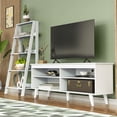 thumbnail image 2 of Centro de Entretenimiento Madesa y Mueble Estante Librero Blanco, 2 of 6