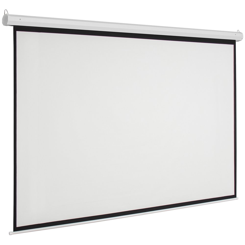 Motorized Projector Screen with Remote Control,Ceiling Wall Portable